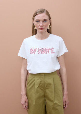 T-shirt By Maite avec strass
