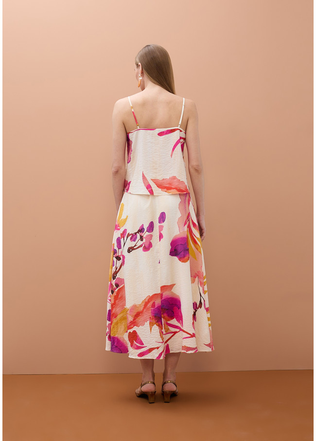 Jupe à Imprimé Floral