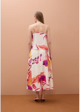Jupe à Imprimé Floral