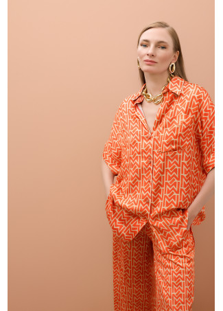 Culotte satinado estampado emes