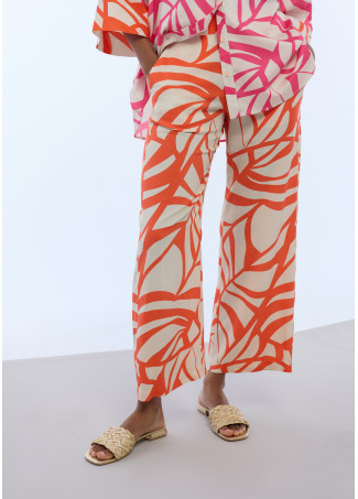 Culotte print hojas