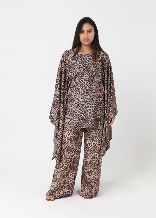 Animal Print Blouse