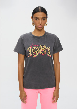 Camiseta 1981 leopardo