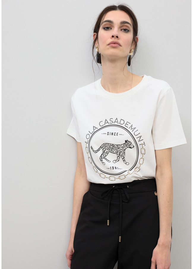 T-shirt with Strass
