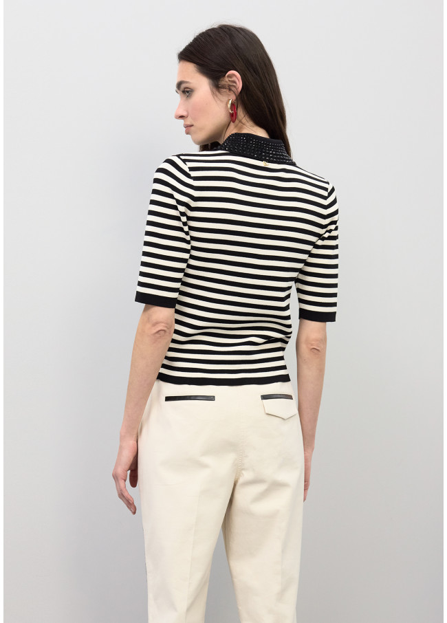 Vives Contrast Pants P.U.