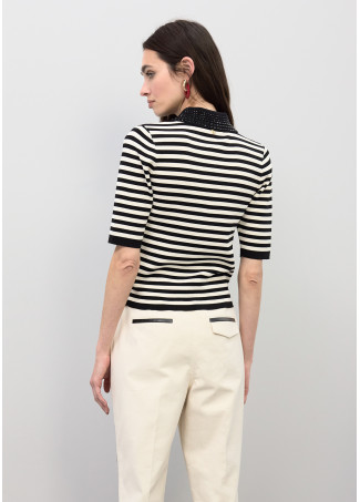 Vives Contrast Pants P.U.