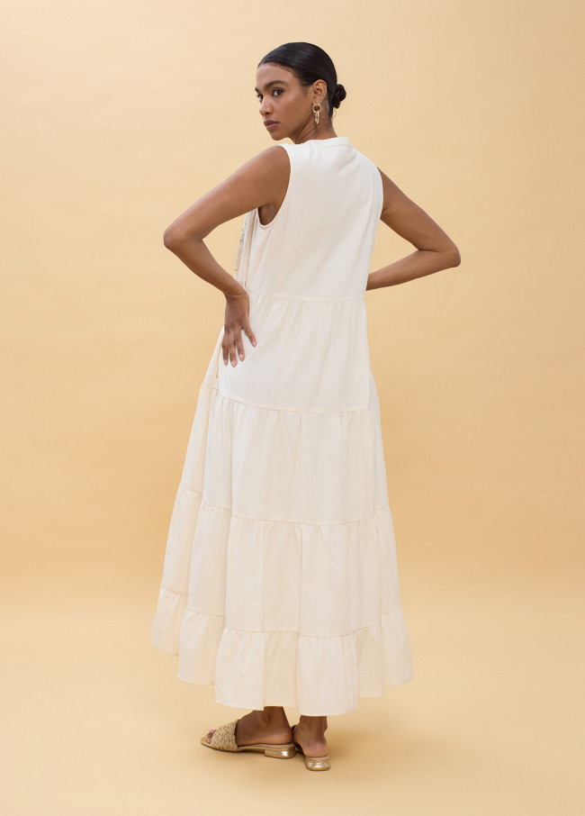 Vestido volantes loro