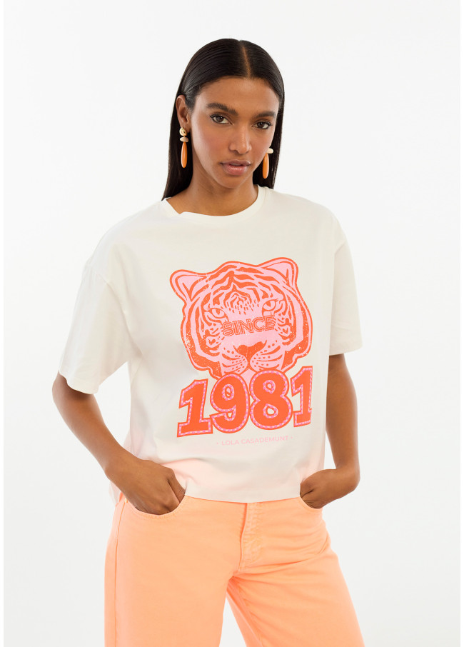 T-shirt graphique Tigre 1981
