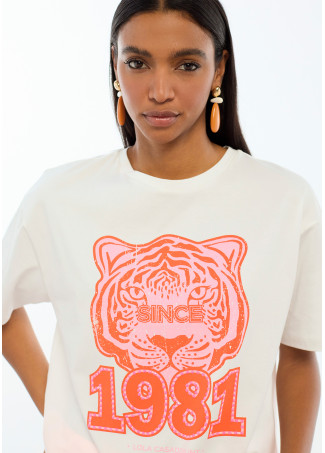 T-shirt graphique Tigre 1981