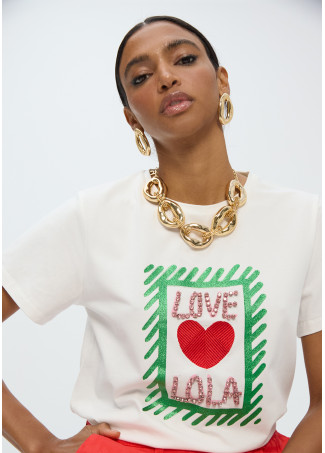 LOVE LOLA Jewel T-shirt