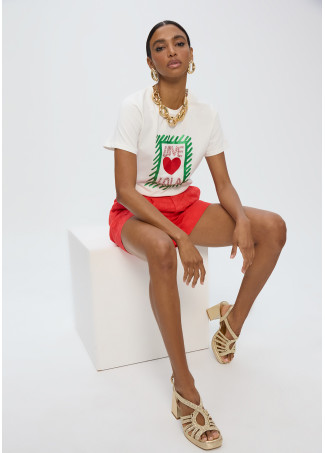 LOVE LOLA Schmuck T-Shirt