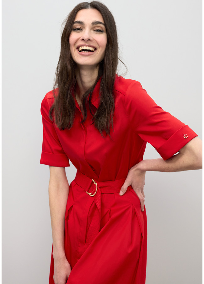 Vestito Midi Gonna Svasata