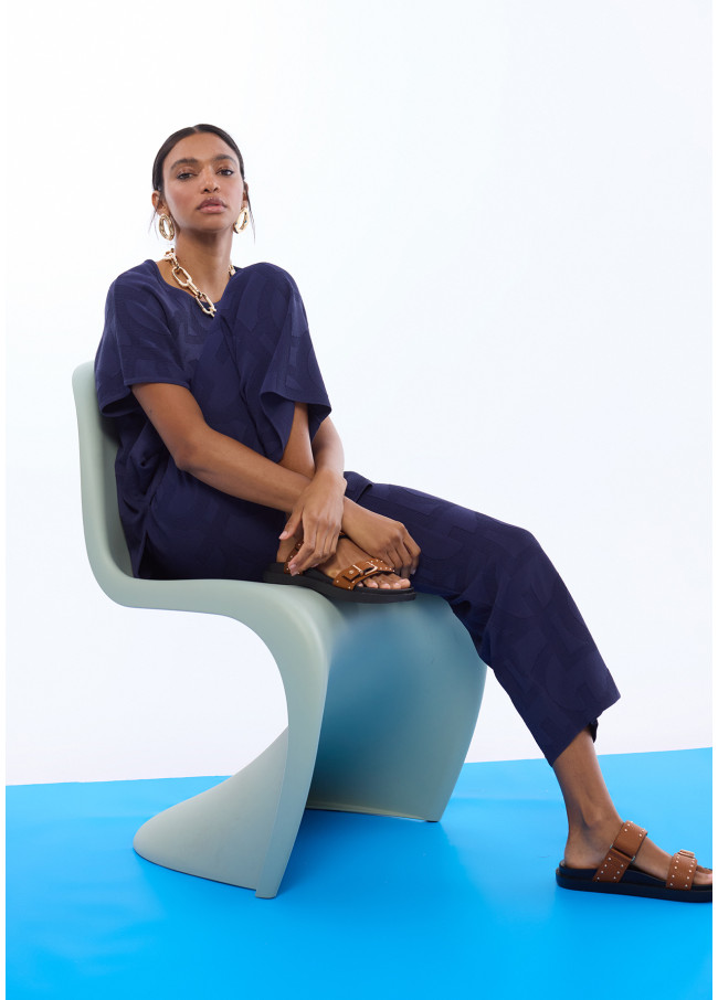 Maglietta Jaquard Tricot LC