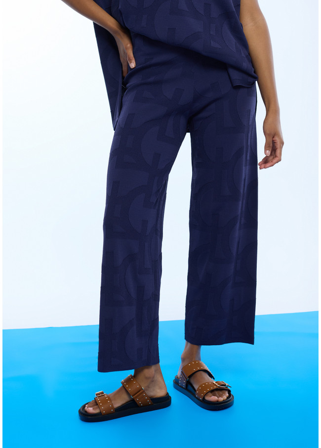 Jacquard Tricot Pants LC