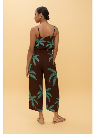 Top su sfondo marrone palme