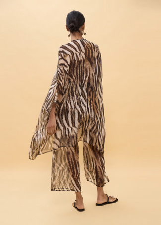 Camicia stampa zebrata