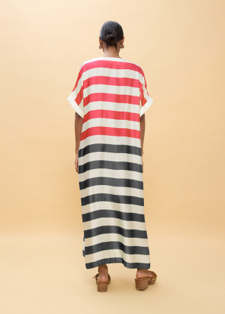 Vestito Lungo a Righe