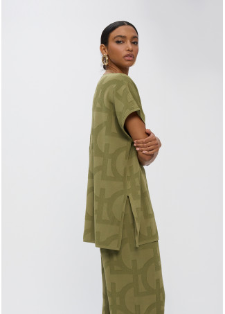 Maglietta Jacquard LC