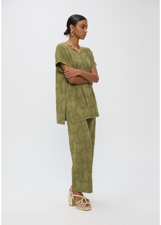 Maglietta Jacquard LC