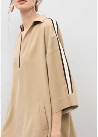 Robe Chemise à Col Ouvert