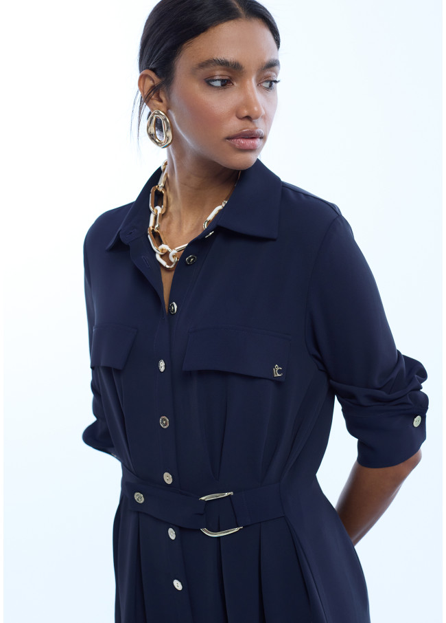 Robe chemise à boutons