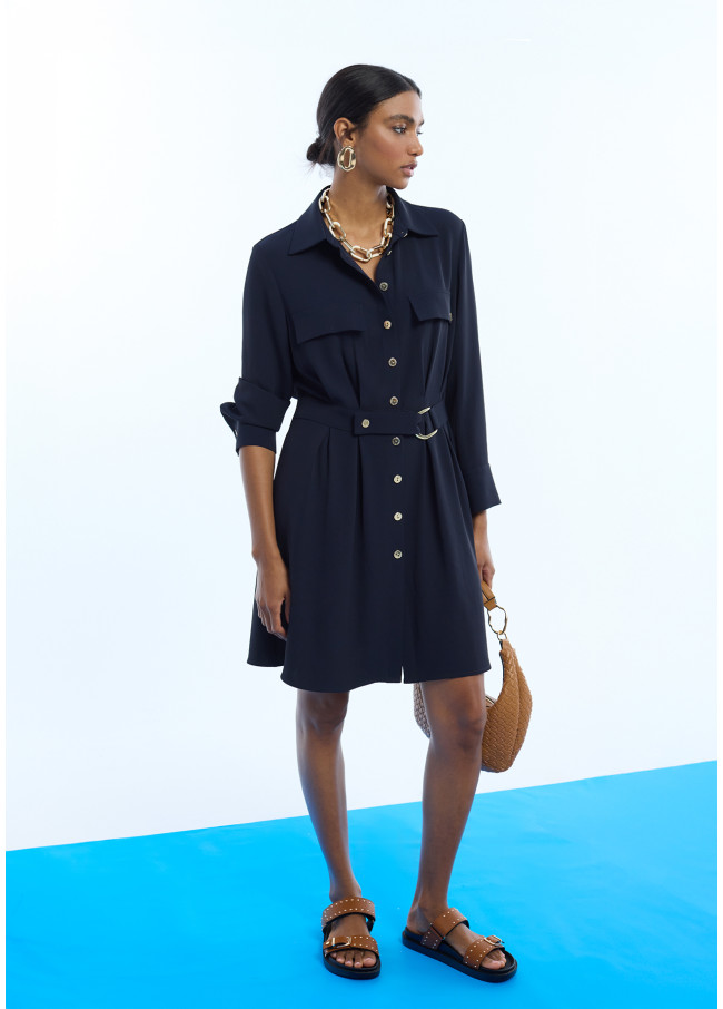 Button-down Shirt Dress