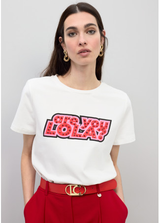 Camiseta Are you LOLA piedras