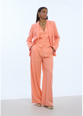 Pantalon Palazzo à Pinces