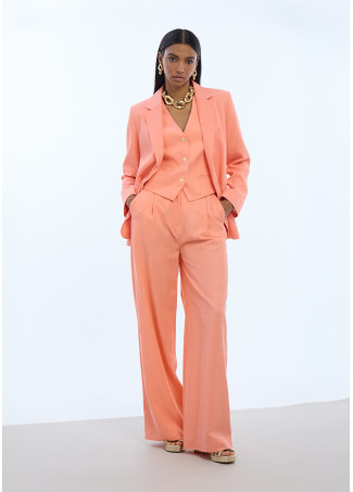 Pantalon Palazzo à Pinces