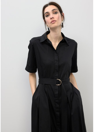 Abito Midi con Gonna Svasata