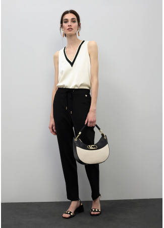 Top in Tricot con Scollo a V