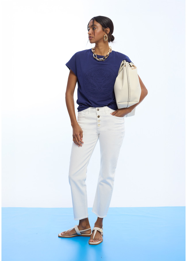 Embossed Logo T-Shirt