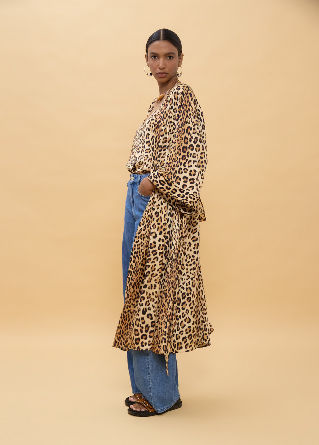 Kimono stampa animale