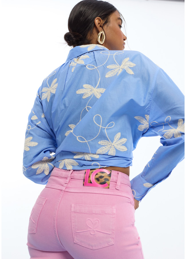 Pantalón campanita botones