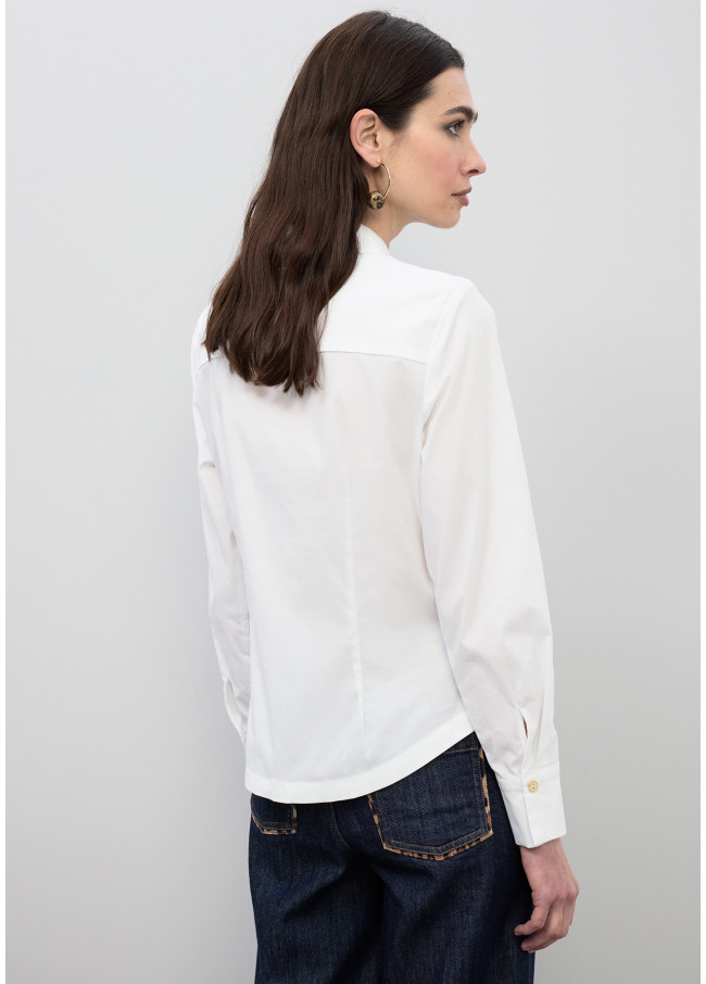 Studded Poplin Shirt