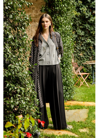 Long Polka Dot Parka - Lola Casademunt