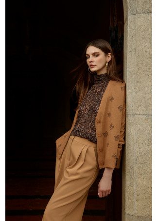 Cardigan M de luxe à strass