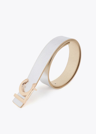 Cinturón reversible hebilla LC bicolor