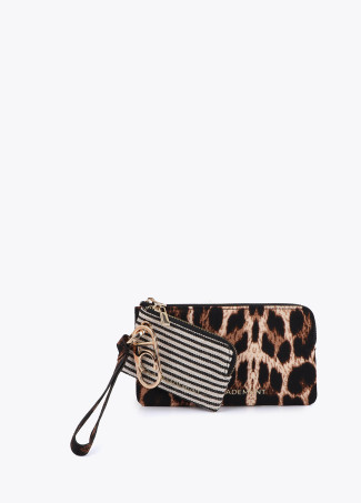 Monedero doble con colgante LC Tejido