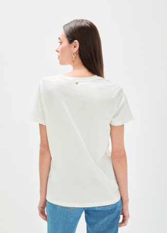 T-shirt imprimé léopard LOVE