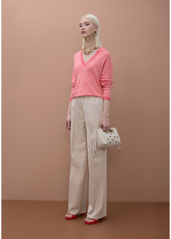 Maglia stampata con logo M