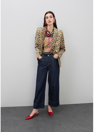 LOVE LOLA Leoparden T-Shirt