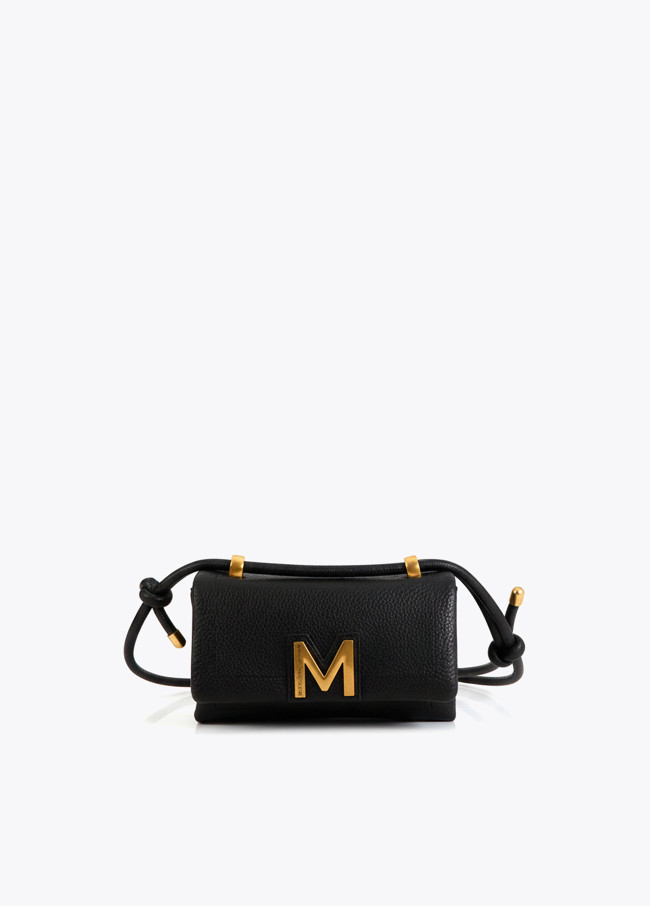 Schultertasche mit Klappe