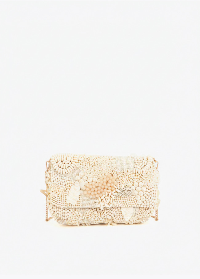 Tonal Perlen Baguette Tasche