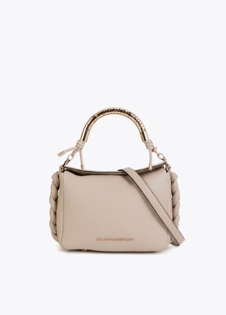 Borsa a Tracolla con Manico in Metallo Forato