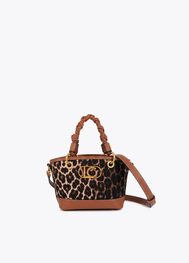 Mini Leopard Effect Tote