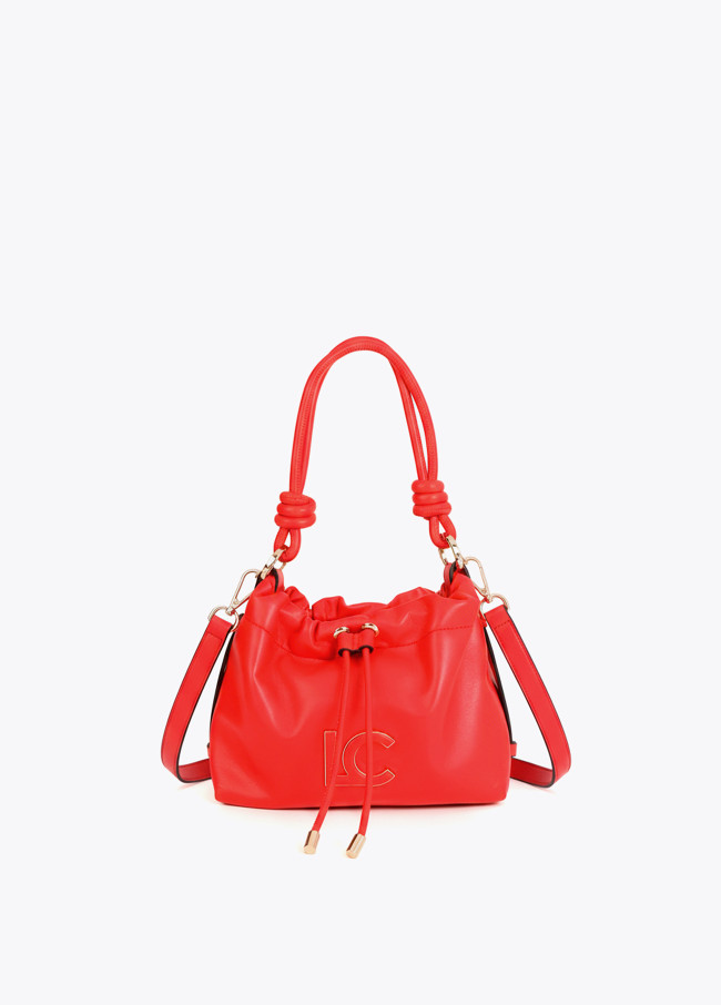 Borsa a Tracolla Foderata Rossa