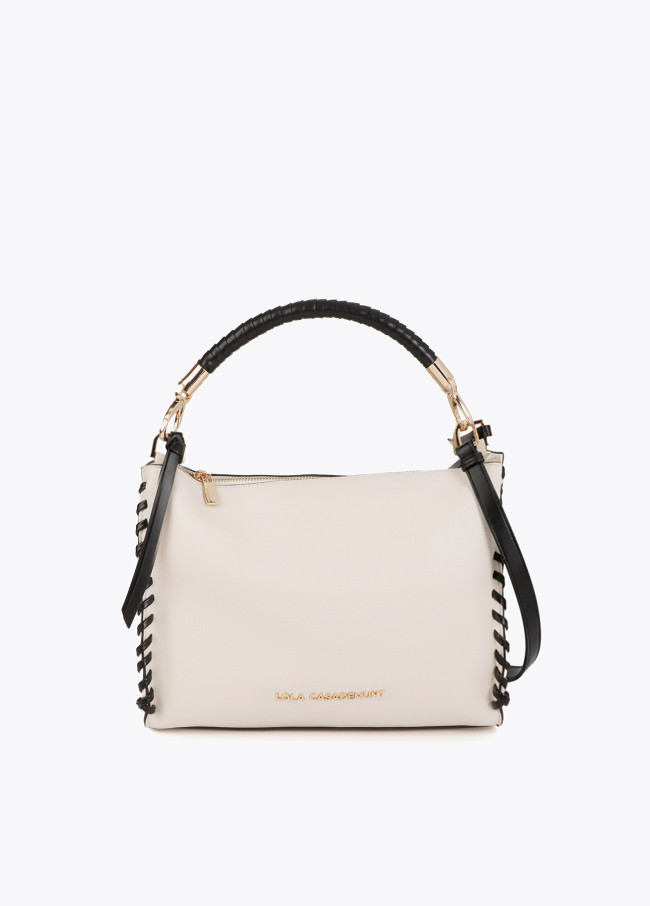 Contrasting Braided Detail Petite Bag