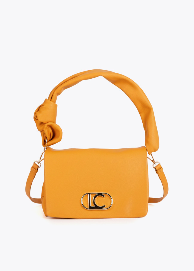 Knotted Handle Crossbody Bag