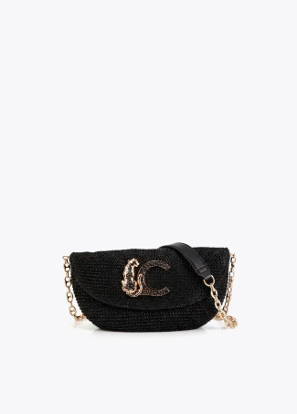 Sac Événement Effet Raphia Logo Léopard